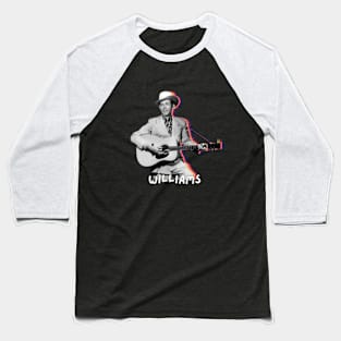 Hank Williams vintage retro style Baseball T-Shirt